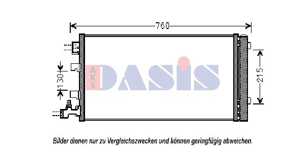 AKS DASIS Kondensaator,kliimaseade 182042N